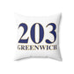 greenwich ct pillow 

203 Greenwich // greenwich ct pillows  // finding connecticut  