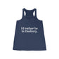 I'd rather be in danbury connecticut womens tank top shirt