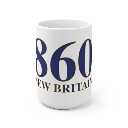 860 New Britain White Ceramic Mug