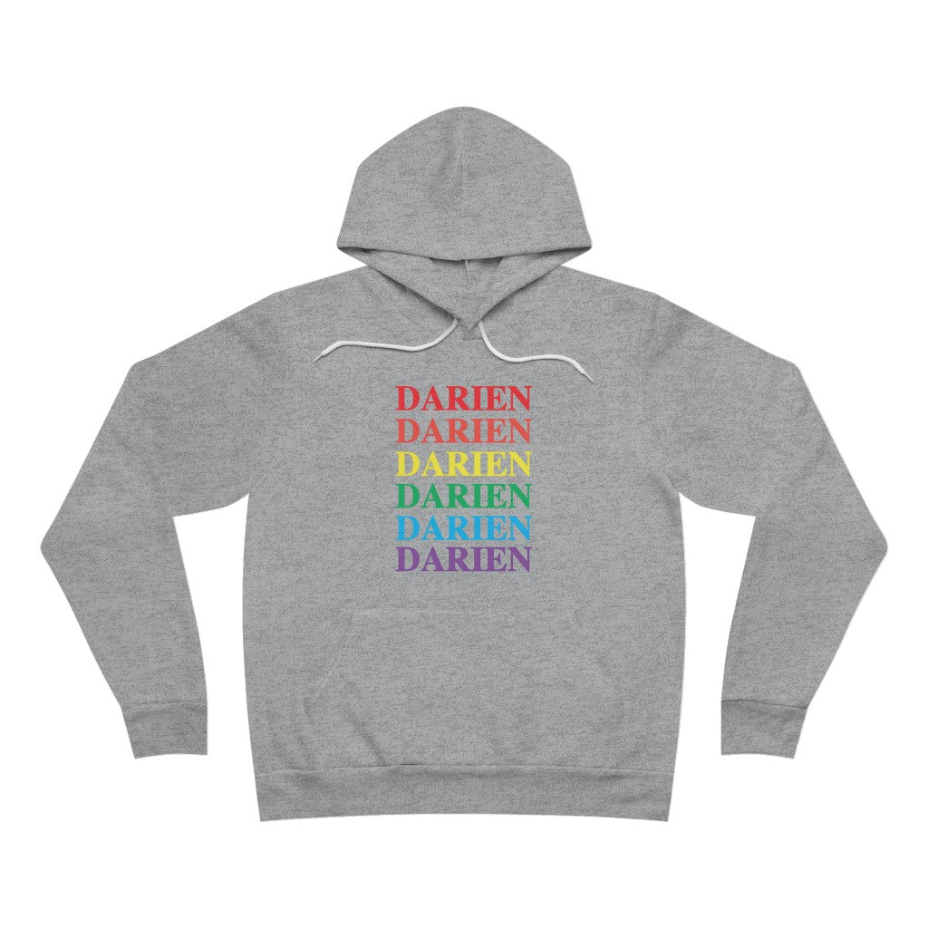 Darien connecticut pride hooded sweatshirt hoodie