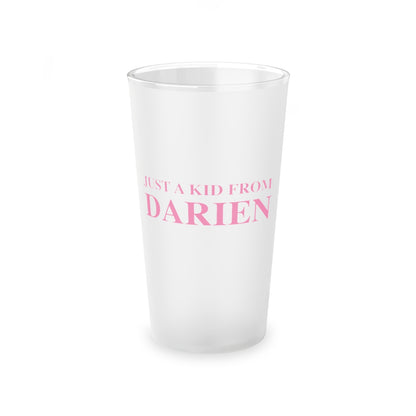 just a kid from darien pint glass