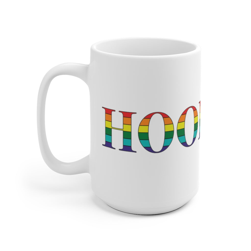 Hooksett Rainbow White Ceramic Mug