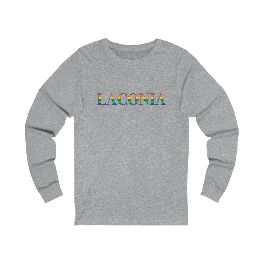 Laconia Rainbow Unisex Jersey Long Sleeve Tee