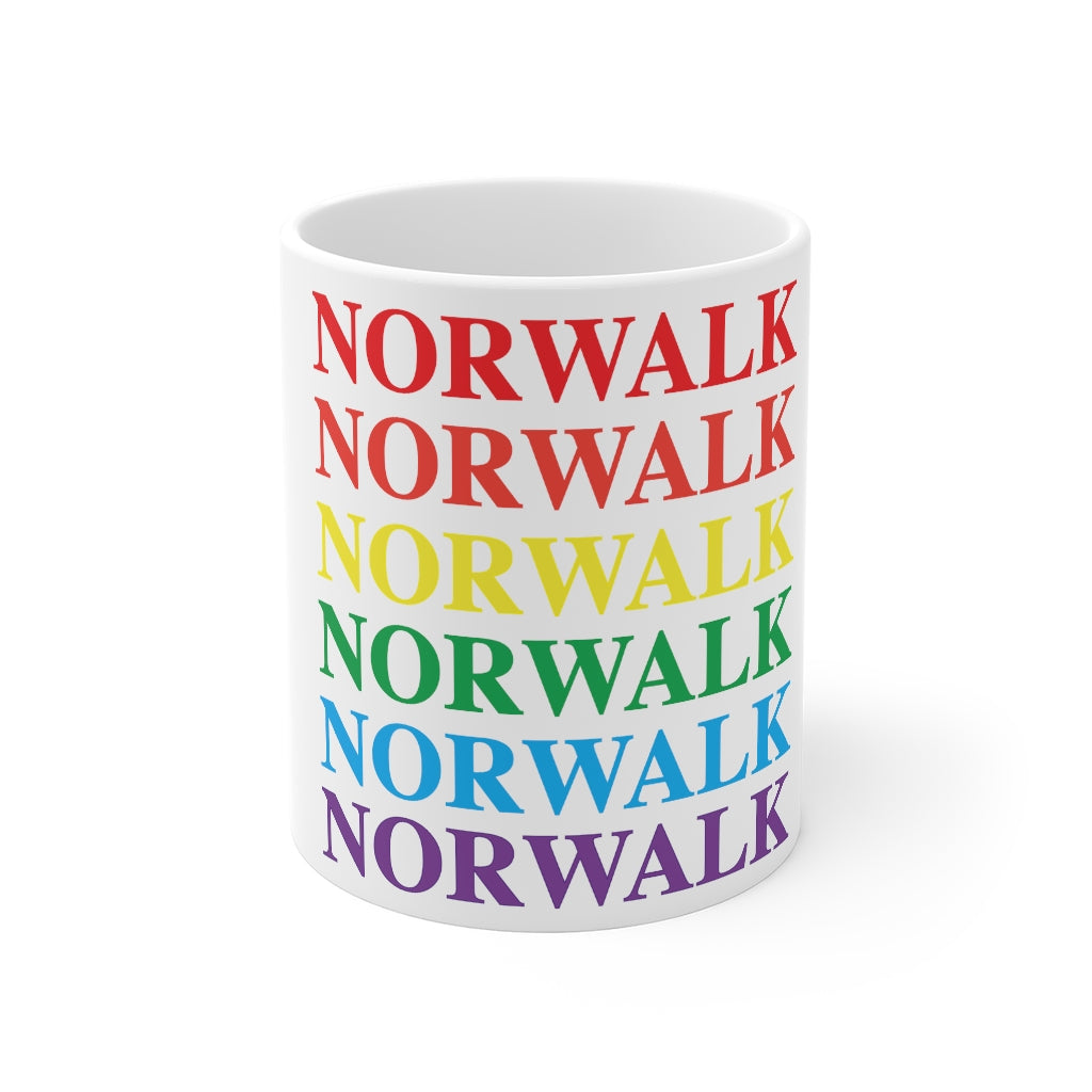 Do you have Norwalk Pride? Norwalk, Connecticut apparel and gifts including mugs including LGBTQ inspired tote bags. 10% of pride sales are donated to a Connecticut LGBTQ organization. Free shipping! 