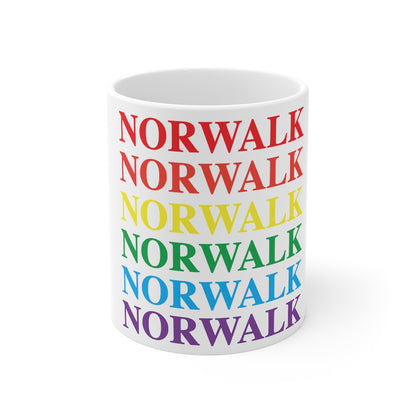 Do you have Norwalk Pride? Norwalk, Connecticut apparel and gifts including mugs including LGBTQ inspired tote bags. 10% of pride sales are donated to a Connecticut LGBTQ organization. Free shipping! 