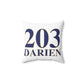 203 Darien  Spun Polyester Square Pillow