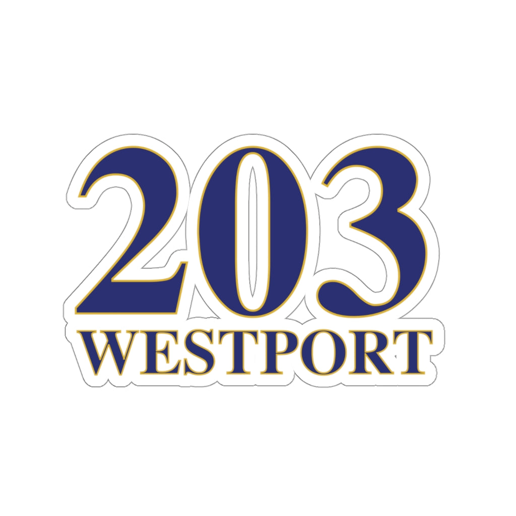 The 203 Westport Collection. Show off Westport and Connecticut at the same time. Colors were inspired by the Connecticut state flag. 