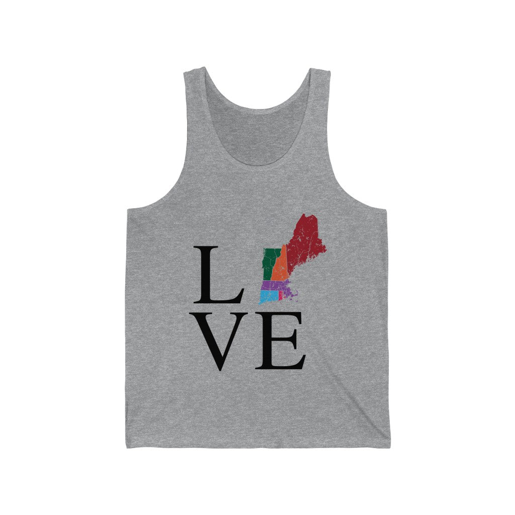 New England Love Unisex Jersey Tank