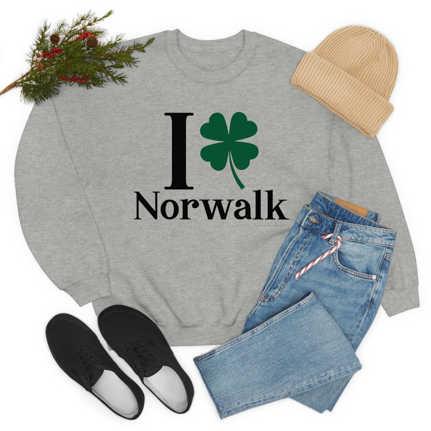 I Clover Norwalk Unisex Heavy Blend™ Crewneck Sweatshirt