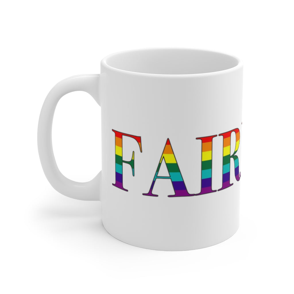 fairfield pride coffee mug