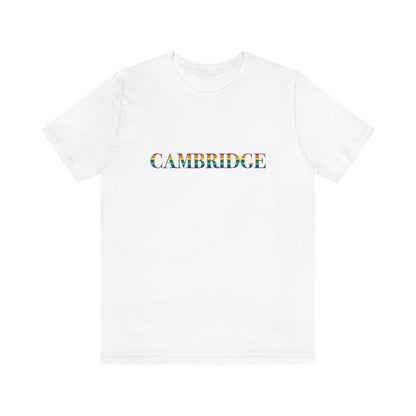 Cambridge Rainbow Unisex Jersey Short Sleeve Tee