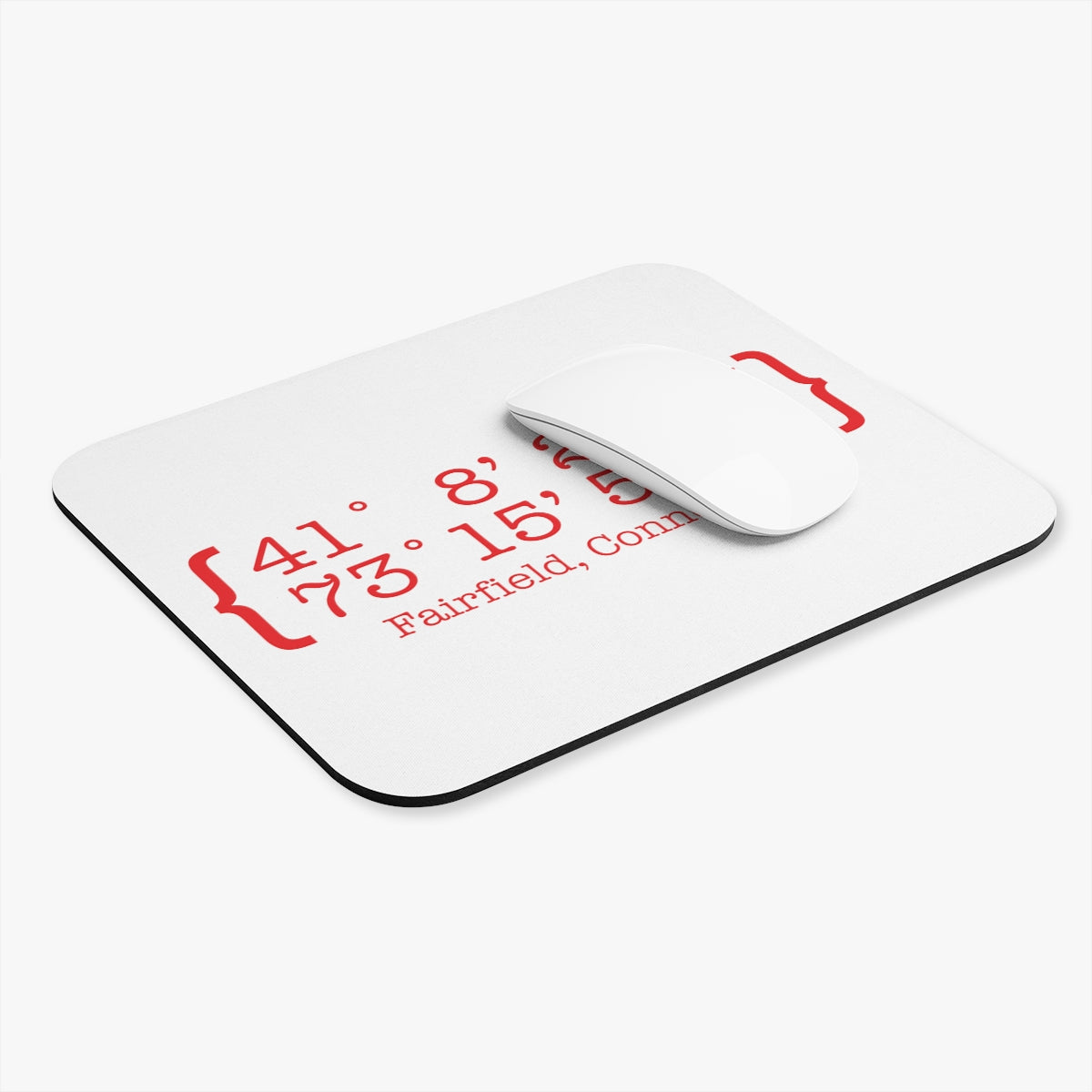 Fairfield Coordinates Mouse Pad (Rectangle)