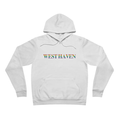 West Haven Rainbow Unisex Sponge Fleece Pullover Hoodie