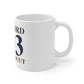 Stamford 203 Connecticut tWhite Ceramic Mug