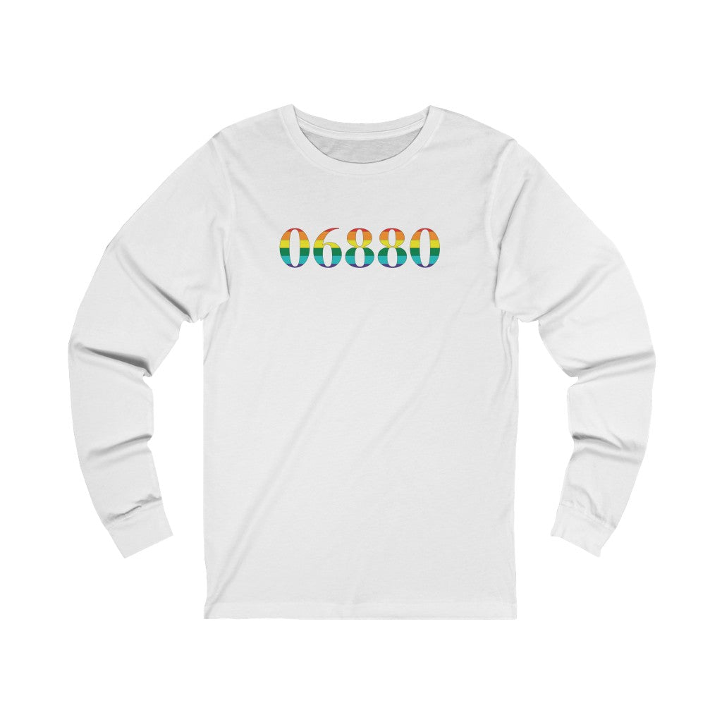 06880 Rainbow Unisex Jersey Long Sleeve Tee