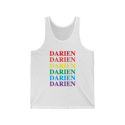 Darien pride unisex tank top shirt 