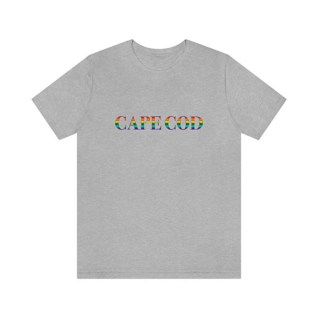 Cape Cod Rainbow Unisex Jersey Short Sleeve Tee