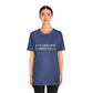 Just a kid from Connecticut Unisex Jersey Short Sleeve Tee