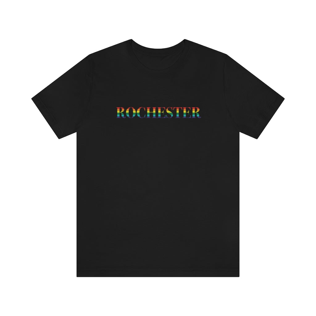 Rochester Rainbow Unisex Jersey Short Sleeve Tee