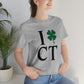 I Clover CT Unisex Jersey Short Sleeve Tee