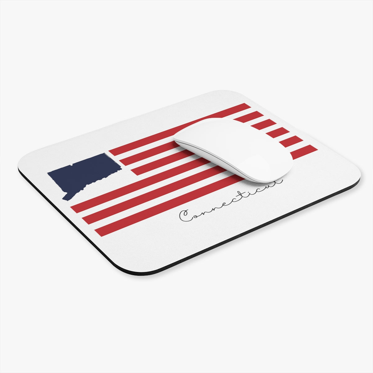 Connecticut Flag Mouse Pad (Rectangle)