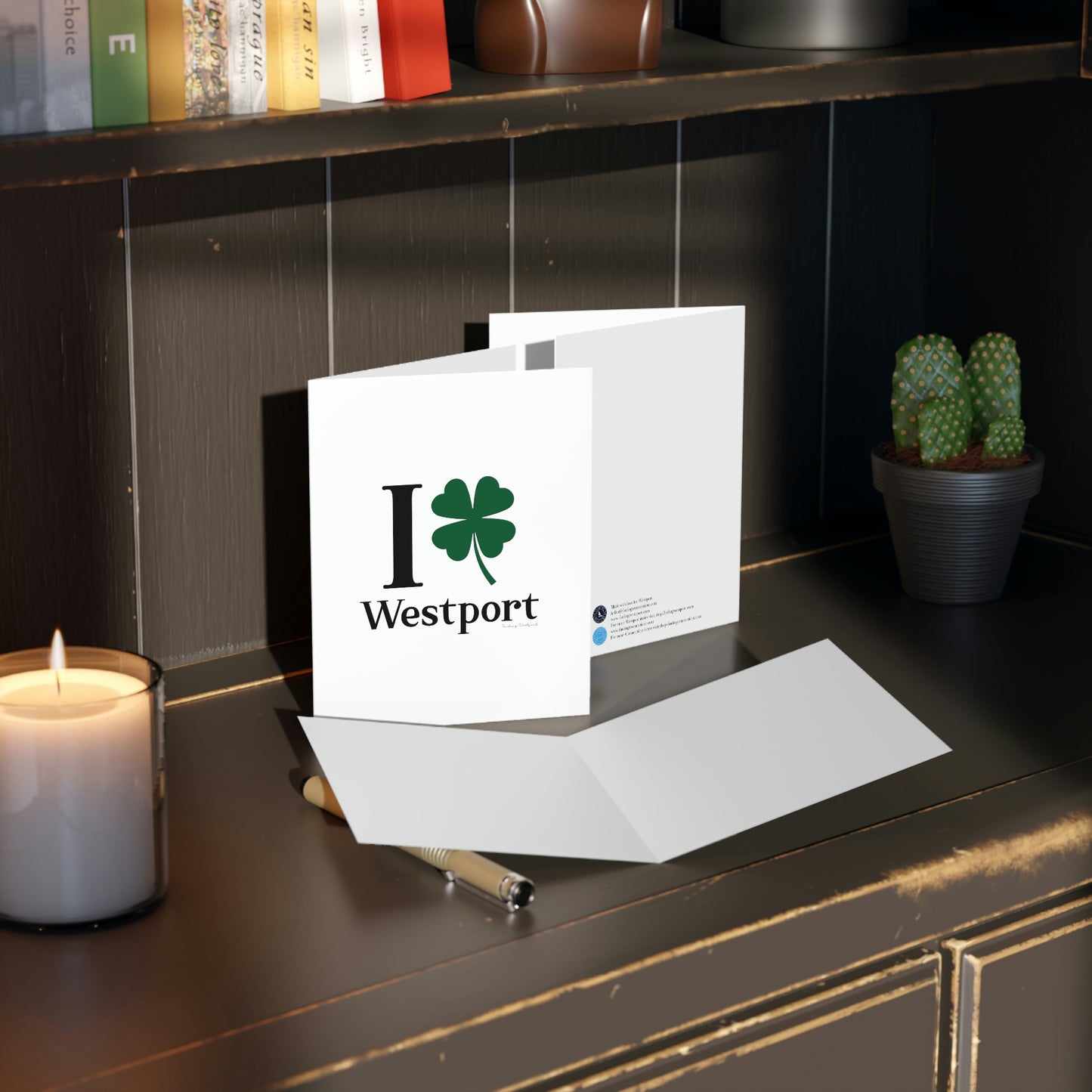 I Clover Westport Greeting Cards (8, 16, and 24 pcs)