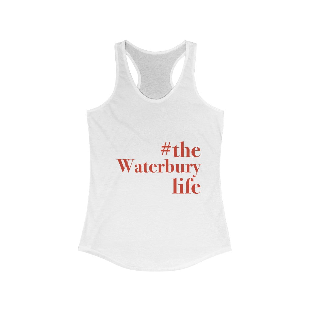 #thewaterburylife Women's Ideal Racerback Tank