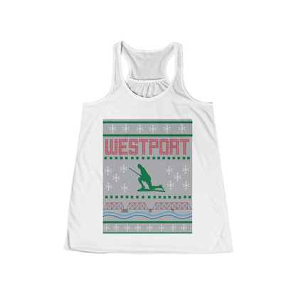 westport ct / connecticut ugly christmas sweater tank top shirt 