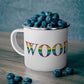 Woodstock Rainbow Enamel Camping Mug