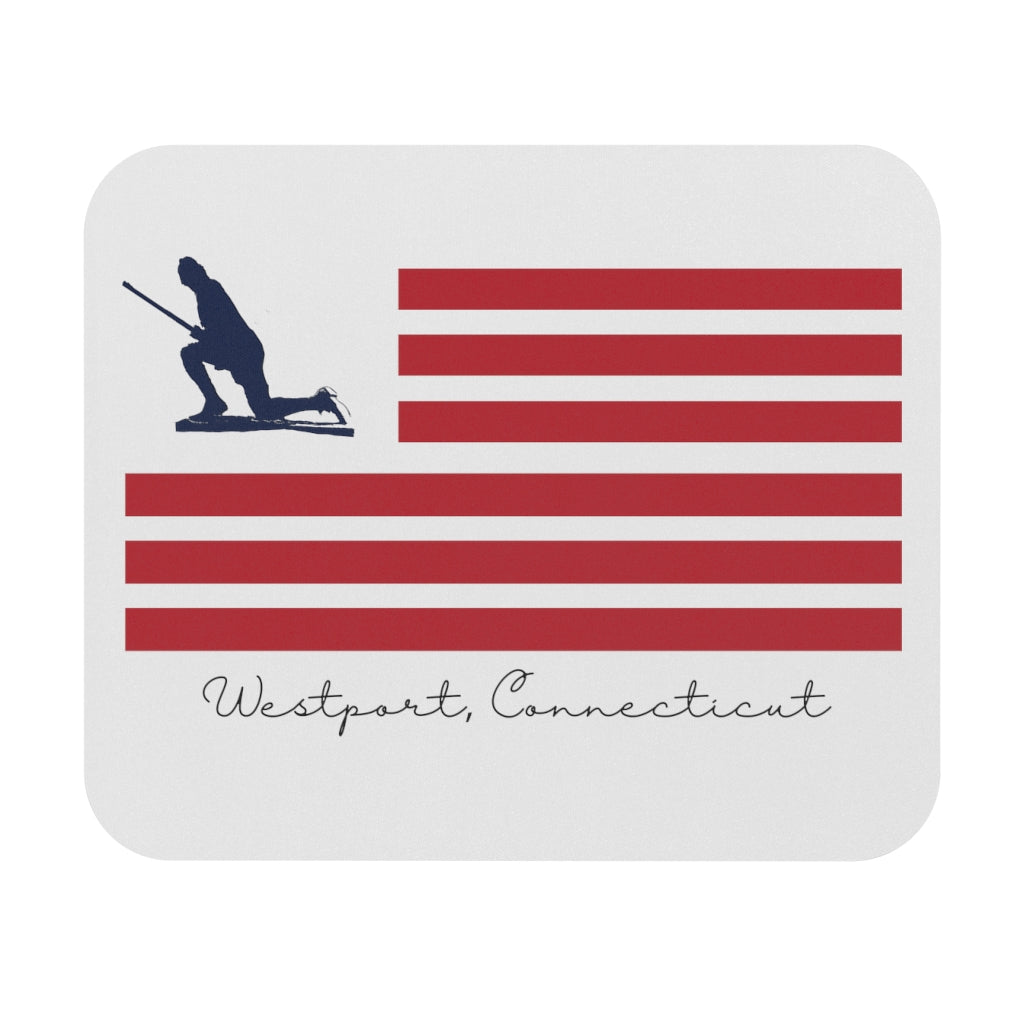 Westport connecticut mouse pad and office supplies Minuteman Flag Mouse Pad