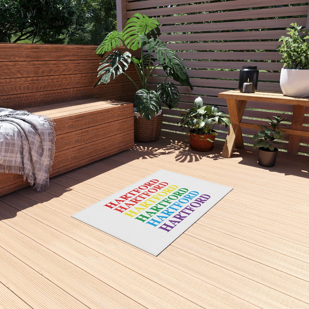 Hartford Pride Outdoor Rug