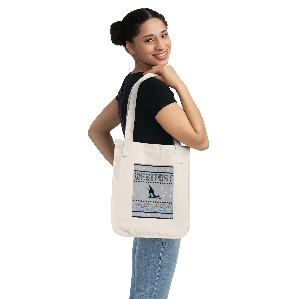 Westport Ugly Holiday Organic Canvas Tote Bag