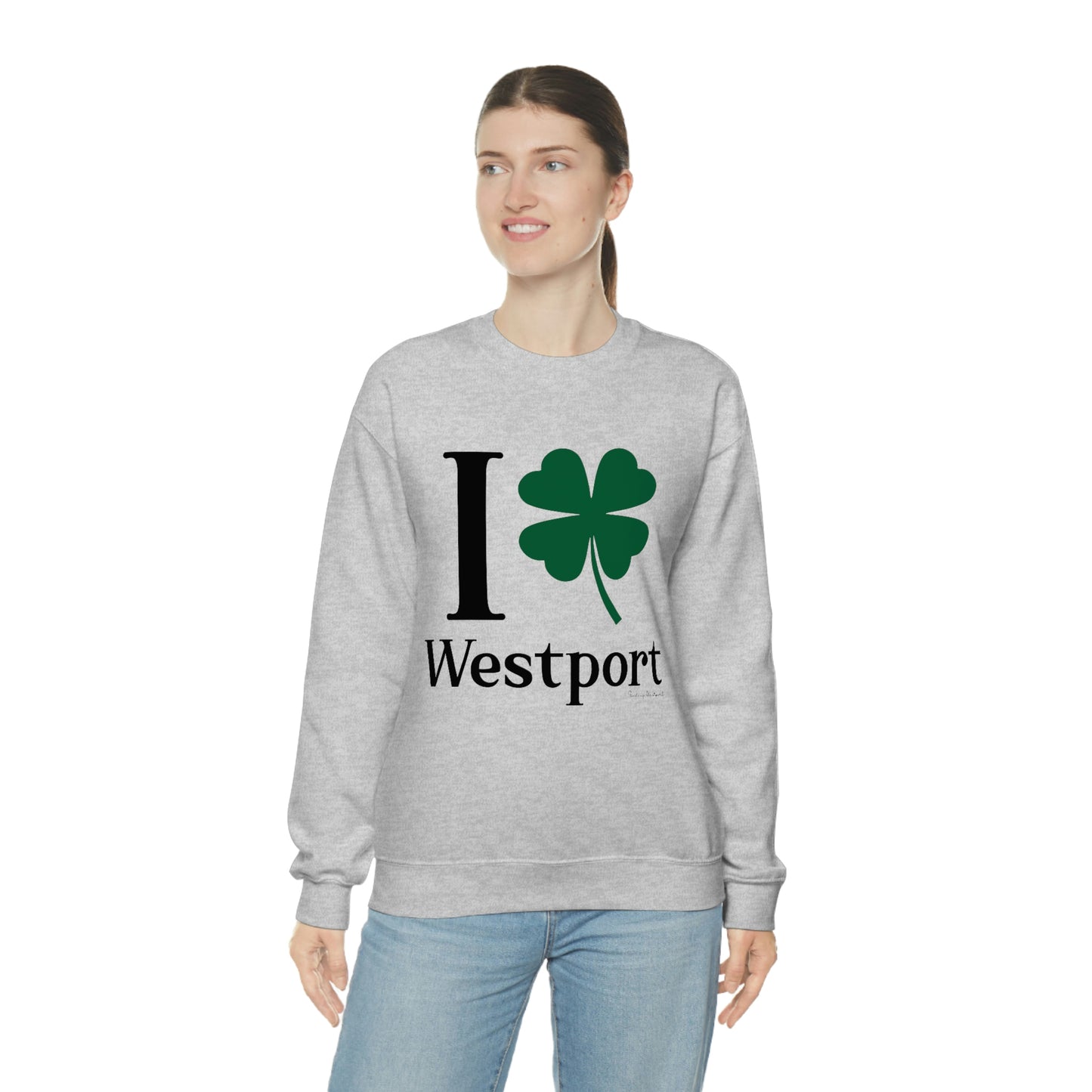 I Clover Westport Unisex Heavy Blend™ Crewneck Sweatshirt