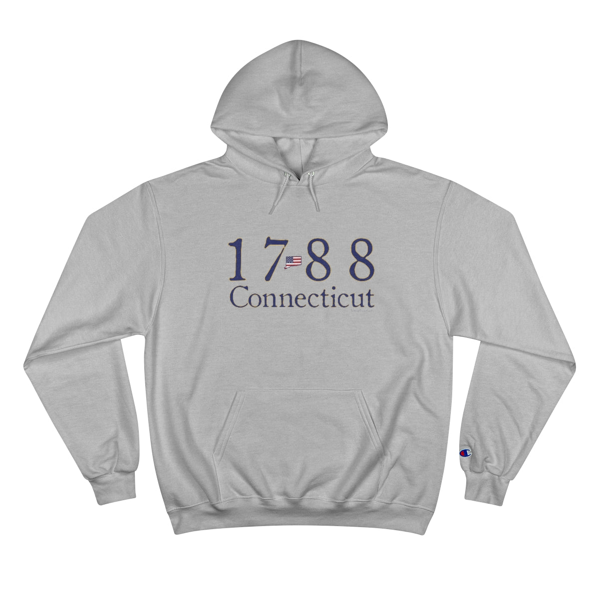 1788 Connecticut American Flag Champion Hoodie