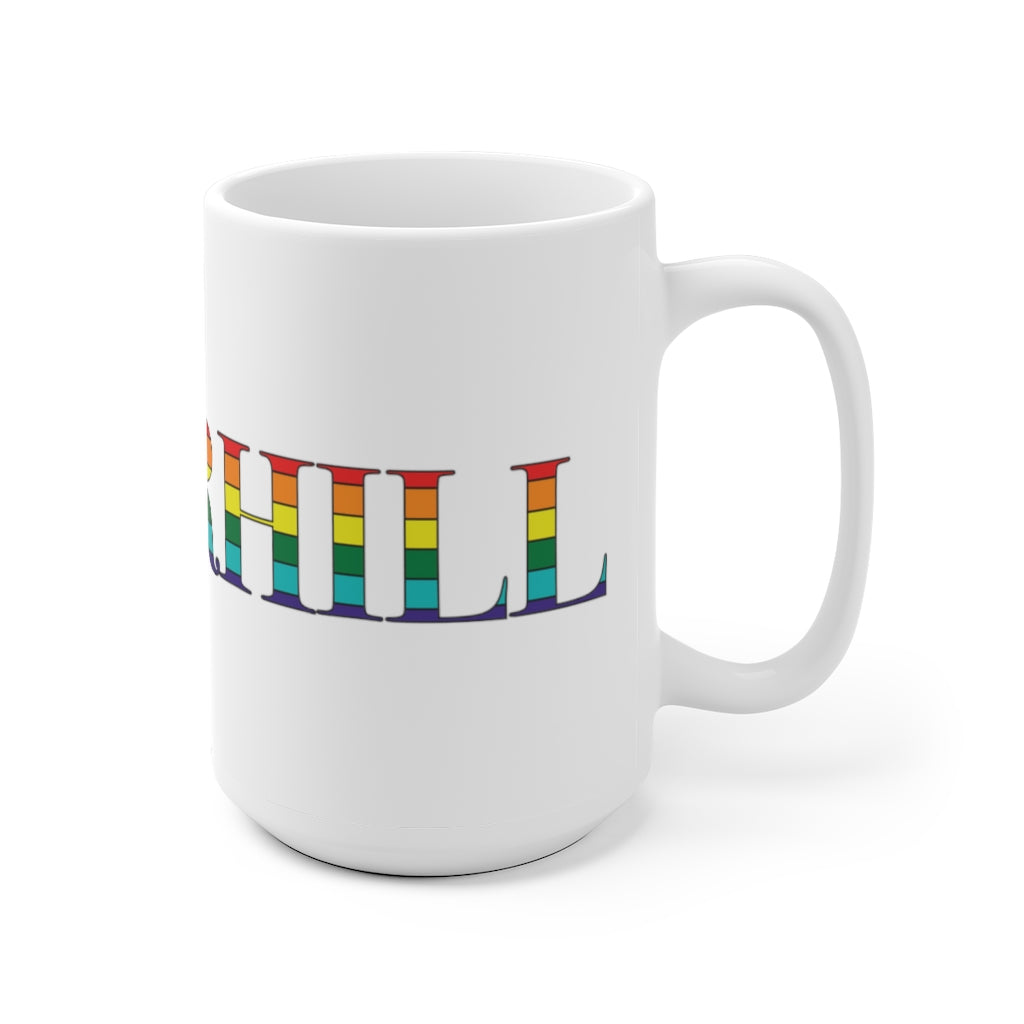 Haverhill Rainbow White Ceramic Mug