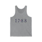 1788 Connecticut unisex tank top shirt