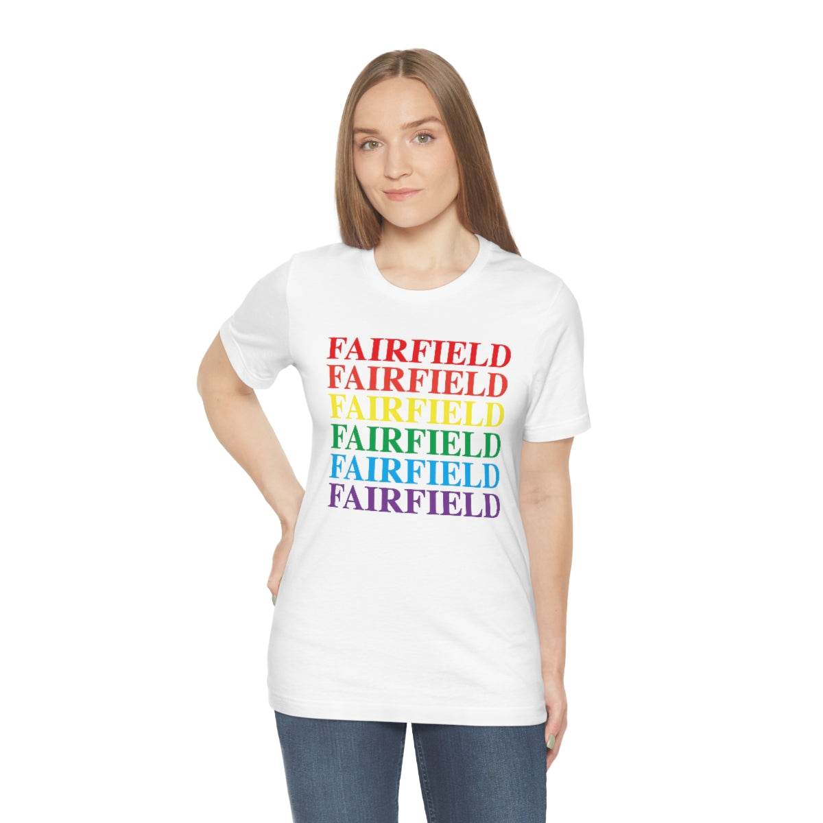 Fairfield Pride Unisex Jersey Short Sleeve Tee