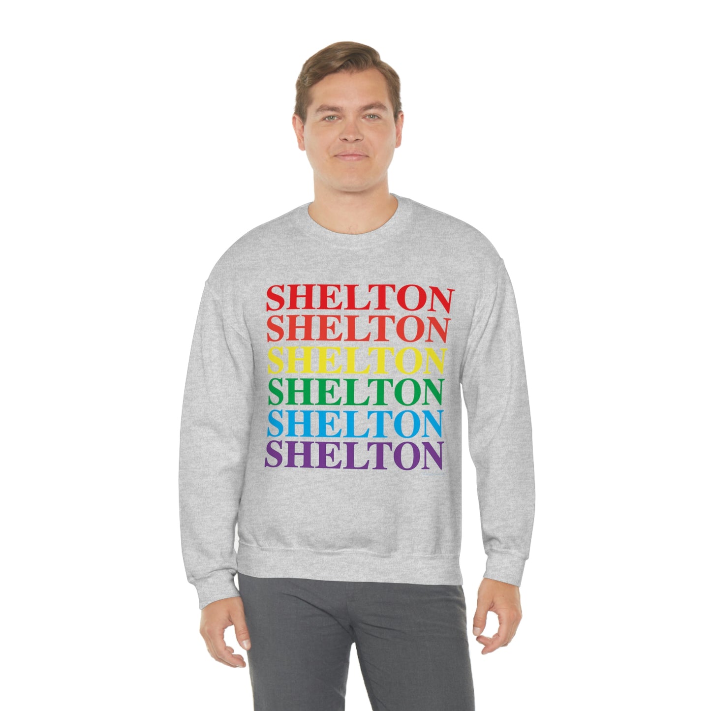 Shelton Pride Unisex Heavy Blend™ Crewneck Sweatshirt