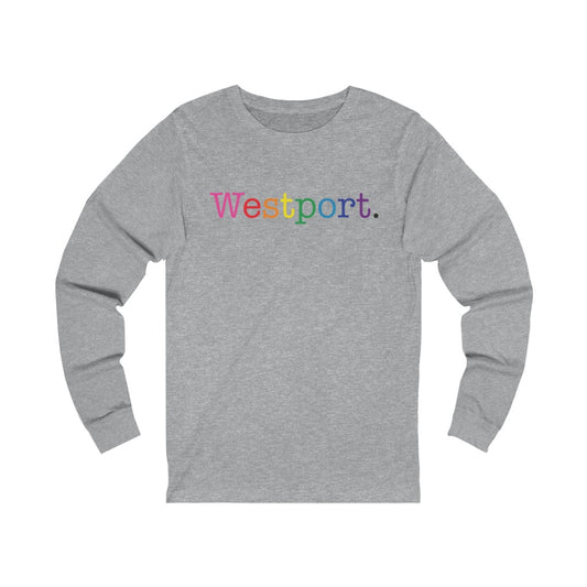 Westport pride long sleeve tee shirt 