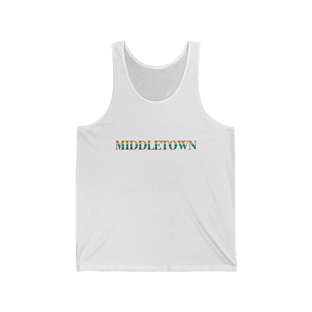 Middletown Rainbow Unisex Jersey Tank