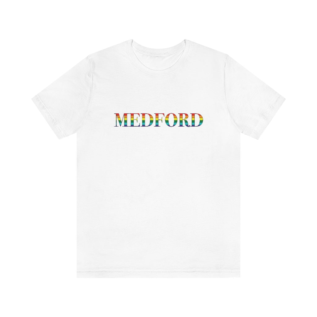 Medford Rainbow Unisex Jersey Short Sleeve Tee