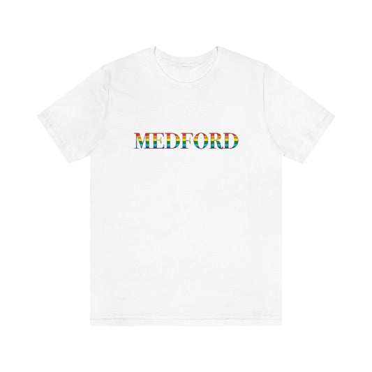 Medford Rainbow Unisex Jersey Short Sleeve Tee