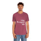 #thewestportlife Unisex Jersey Short Sleeve Tee  Do you live the #thewestportlife? Living the #thewestportlife is a lifestyle and proudly show it off the world that your beach of choice is Compo Beach and you support the local lifestyle.  Free USA shipping on all products.  Proceeds of this collection goes to help grow Finding Westport and Finding Connecticut’s brand.