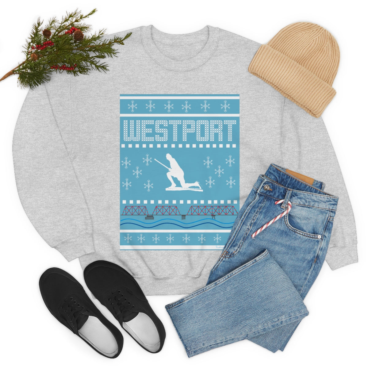 Westport Ugly Holiday Unisex Heavy Blend™ Crewneck Sweatshirt