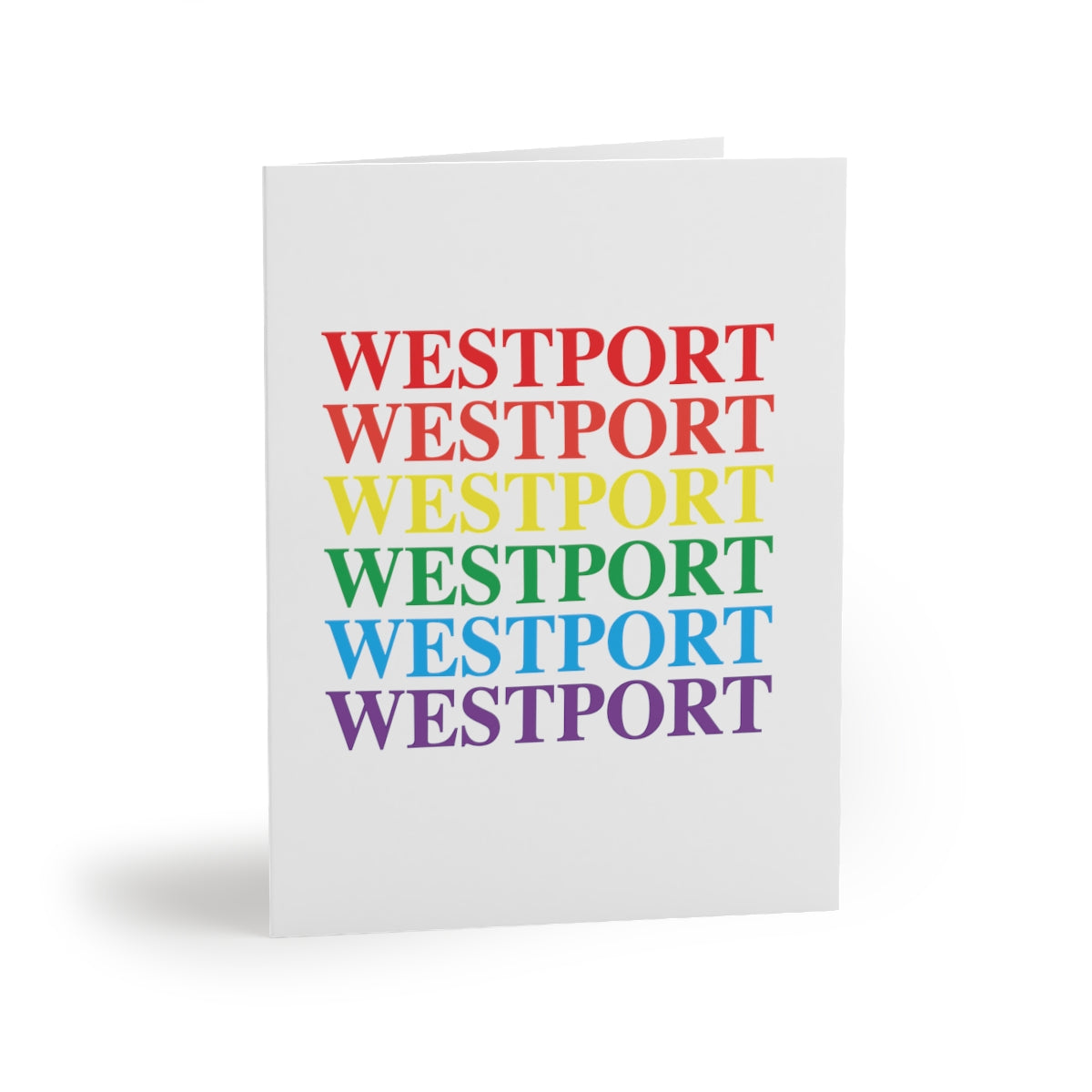 Westport Pride Greeting Cards (8, 16, and 24 pcs)