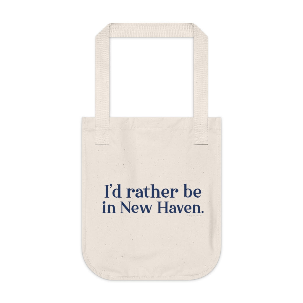 new haven ct / conencticut tote bag 