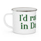 I'd rather be in danbury conencticut camping mug