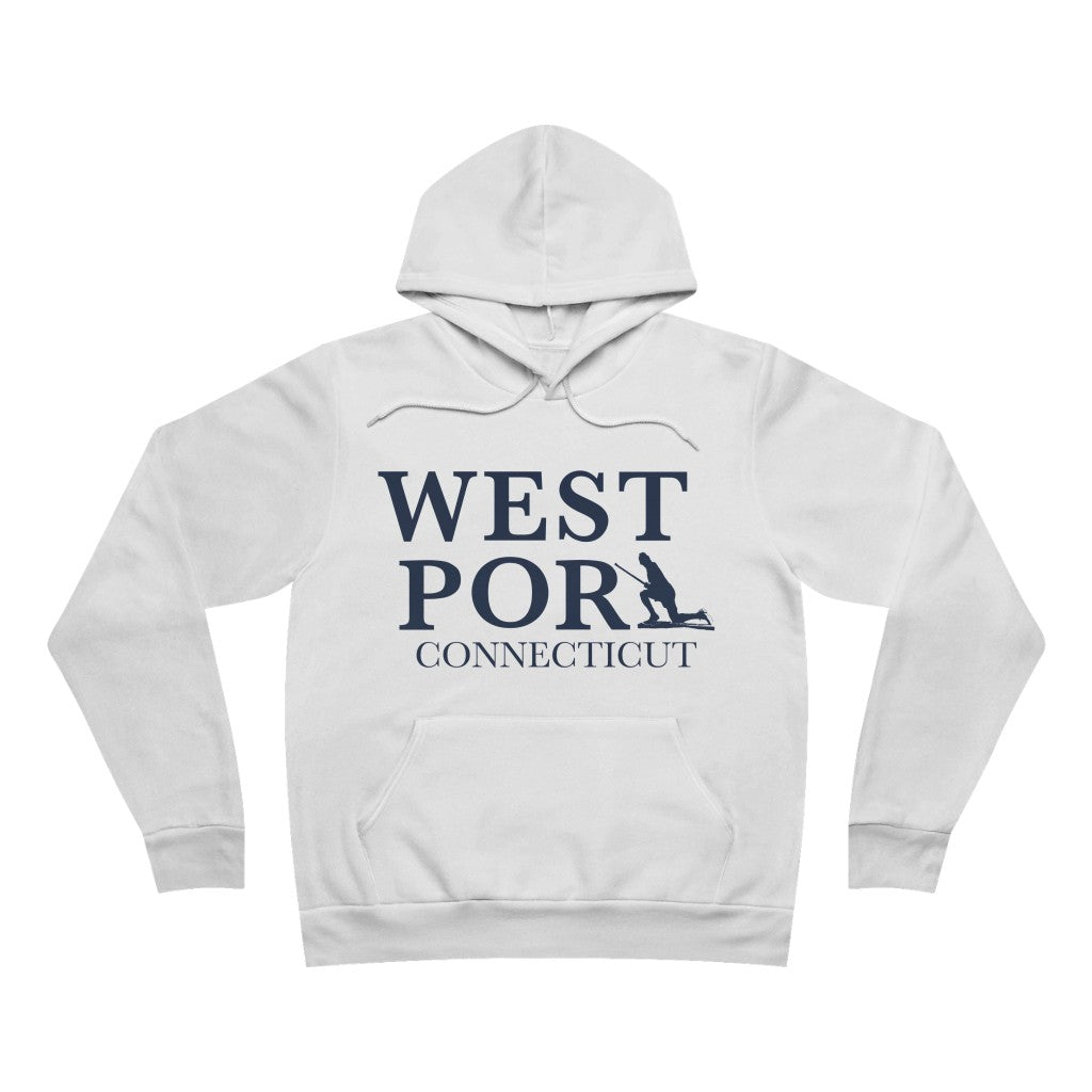 Westport Connecticut Unisex Sponge Fleece Pullover Hoodie