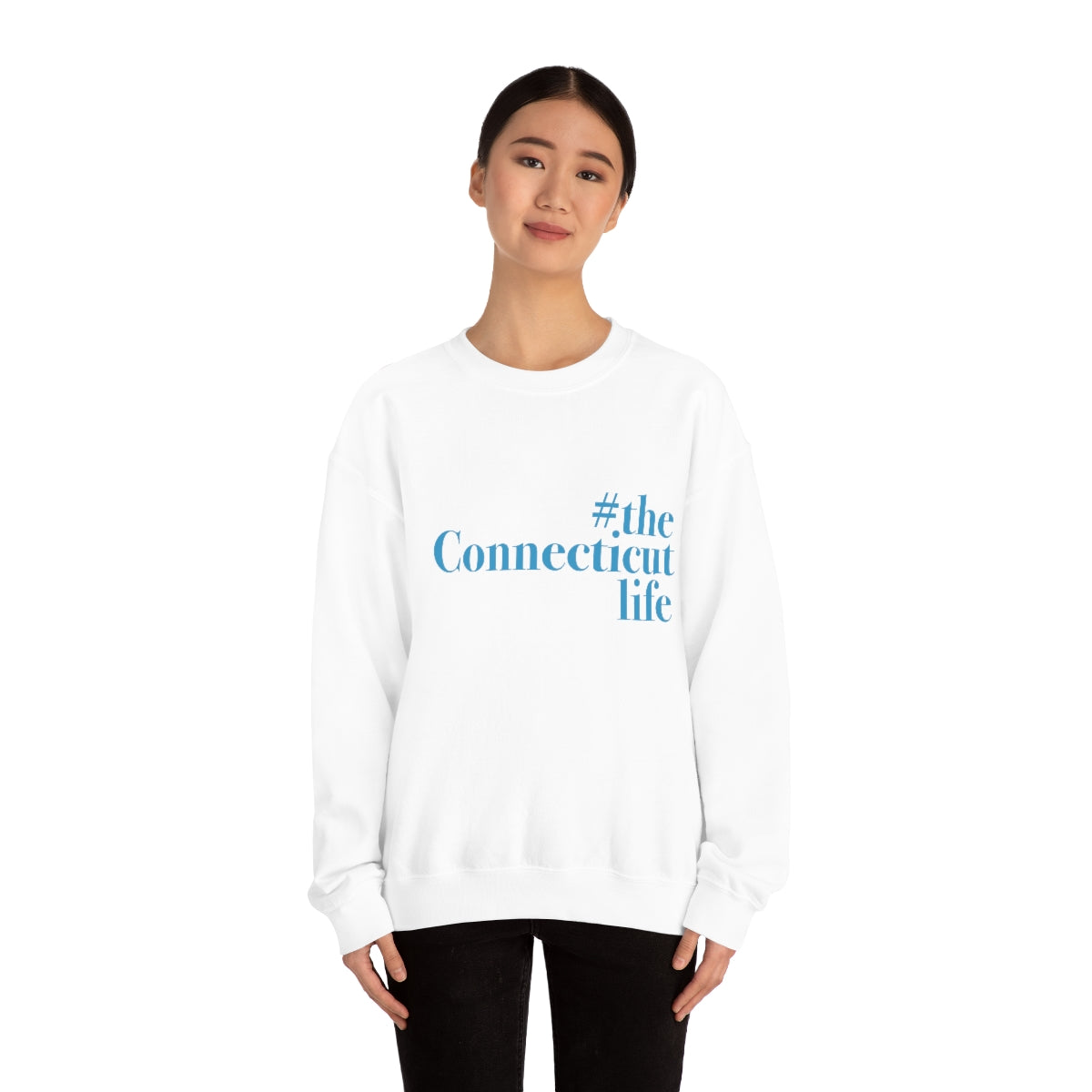 #theconnecticutlife Unisex Heavy Blend™ Crewneck Sweatshirt