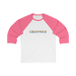 Greenwich Rainbow Unisex 3\4 Sleeve Baseball Tee